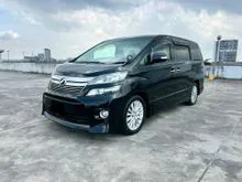 2012 Toyota Vellfire 2.4 Z MPV