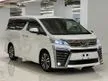 Recon [CNY MEGA SALES] [NEGO KASI JADI] 2019 TOYOTA VELLFIRE 2.5 ZG - Cars for sale