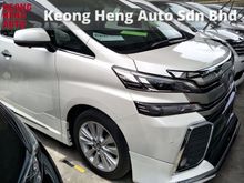 2016 Toyota Vellfire 2.5 MODELISTA BODYKIT 2 POWER DOOR SUNROOF MOONROOF DVD PLAYER WITH REAR MONITOR RADAR 4 CAMERA 1 YEAR WARRANTY LOCAL AP
