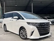 2023 Toyota Alphard 2.5 Z MPV/ HUD,SUNROOF,TOYOTA TEAMMATE,ROOF MONITOR,SPARE TYRE, DIM.