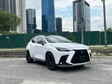 2023 Lexus NX350 2.4 F Sport Mark Levinson,Panoramic Roof,White & Black Interior,Surround Camera,BSM,DIM,HUD,NX 350, NX 350