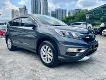2015 Honda CR-V 2.0 SUV ** CAREFUL OWNER.. FSR n ORI LOW MLG.. ACCIDENT n FLOOD FREE.. CLEAN INTERIOR.. NO REPAIR NEED.. VALUE BUY **