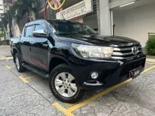 2020 Toyota Hilux 2.4 G Dual Cab Pickup ORIGINAL PAINT LOW MILEAGE NO OFFROAD CITY DRIVE ONLY CAR KING CONDTION