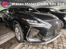 2021 Lexus RX 300 2.0 F Sport UNREG,HI-SPEC,GRADE 5,SUNROOF,RED LEATHER SEAT,3 EYES LED,ACTIVE KICK BOOT,BSM BLINDSPOT & ETC,FREE WARRANTY&TINTED&GIFT