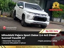 2025 Mitsubishi Pajero Sport 2.4 Dakar 4X2 SUV Diesel Sunroof Facelift AT Putih 2026 [LOW KM]