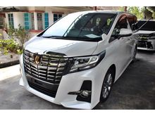 2017 Toyota Alphard 2.5 G SA (A) -UNREG- CASH REBATE RM2000 FREE 3 YEARS WARRANTY