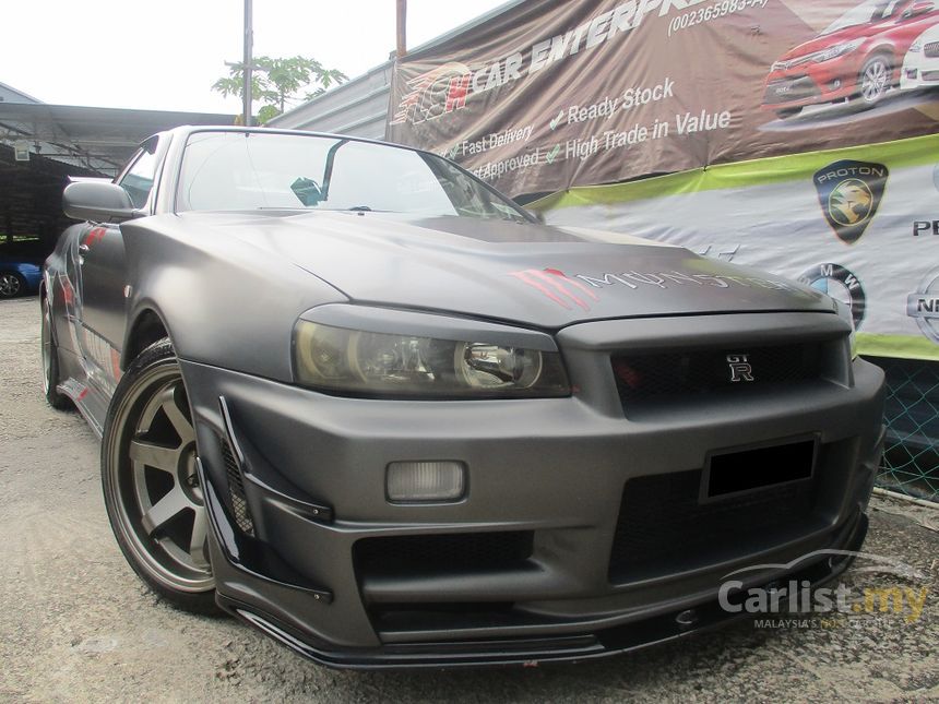 二手05 Nissan Skyline 2 5 M R34 Gtt Rb25 Many Parts Upgraded Z Tune Bodykit Te 37 Sportrims Brembo Vented Disc Many Extra Must View Guarantee Satisfy Carlist My