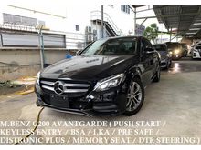 2015 Mercedes-Benz C200 2.0 Avantgarde Sedan