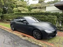 Used May 2015 MASERATI GHIBLI 3.0 (A) V6 Twin Turbo, High Spec Version CBU Imported brand New by NAZA ITALIA .1 owner low Mileage 96k km