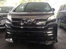 2017 Toyota Vellfire 2.5 Z G Edition MPV
