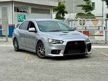 2007 Mitsubishi Lancer 2.0 Evolution X SST Sedan (A) Tomei Turbo, BBS Rims, Full Exhaust System, Defi Meter, Ohlins Suspension, Intercooler, Intake