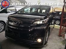 2015 Toyota Vellfire 2.5 X INC SST JAPAN UNREG