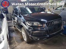 2014 Audi Q7 3.0 TDI Quattro S Line SUV (ACTUAL YEAR MAKE 2014) NO HIDDEN AND GST CHARGES