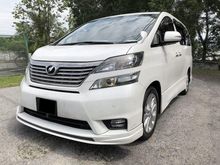 2009 Toyota Vellfire 2.4 Z Platinum Golden Eye MPV - REAL 2009 2 POWER DOOR 1 OWNER