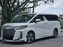 2021 Toyota Alphard 3.5 FACELIFT MPV PILOT SEAT / 8SPEED / SUNROOF /GGH30 AGH30