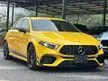 Recon 2020 Mercedes-Benz A45 AMG 2.0 S 4MATIC+ Hatchback*FULLY LOADED PREMIUM PLUS*4000KM ONLY*JAPAN SPEC* - Cars for sale