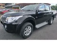 2015 Mitsubishi TRITON DOUBLE CAB 2.5 A VGT 4WD (AT) (4X4) (GOOD CONDITION) SHADOW BLACK (X08) 94,000KMS 5E-AT