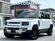 Recon 2021 Land Rover Defender 110 2.0 P300 Petrol SUV 4WD Unregistered READY STOCK