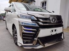 2018 Toyota Vellfire 2.5 Z G Edition MPV **PRICE Included SST**CLEARANCE SALES**2 POWER DOOR**POWER BOOT**ALPINE**UNREG**JAPAN SPEC