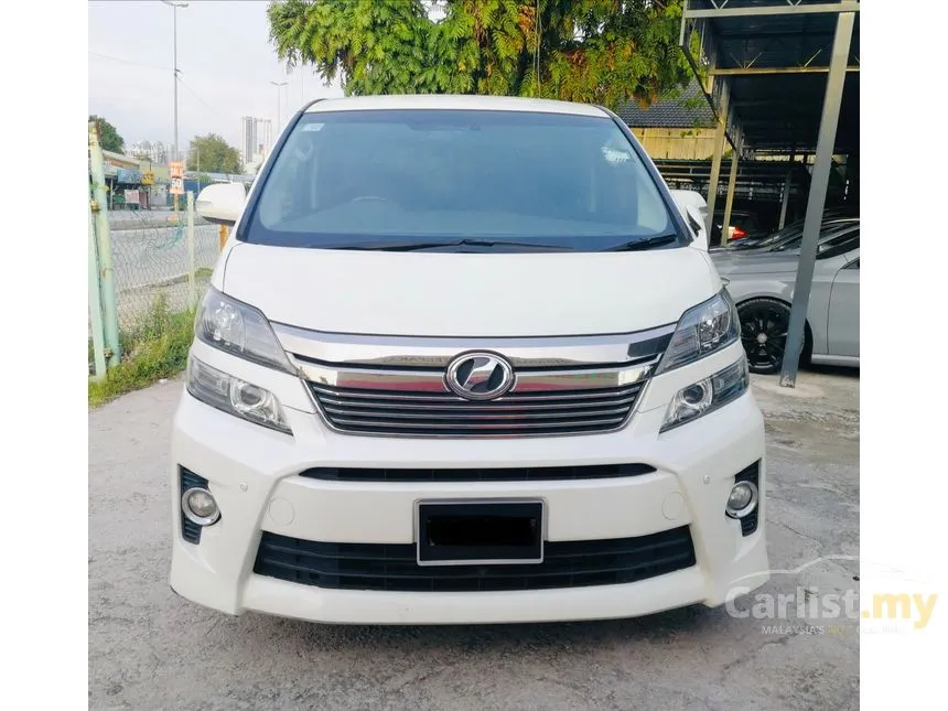 2013 Toyota Vellfire ZG MPV