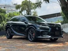 2024 LEXUS RX350 2.4T FSPORT AWD 6A GRADE 7K MILEAGE ONLY__BLACK INTERIOR__7K MILEAGE__6A GRADE