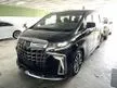 Recon 2020 Toyota Alphard 2.5 G S C Package MPV - JBL , 360 CAMERA , SUNROOF , MODELLISTA , GRADE 4.5 A - Cars for sale