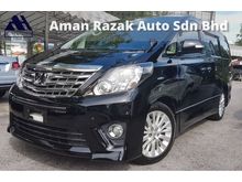 2013 Toyota Alphard 2.4 SC Sun Roof Full Leather Pilot Seat Power Boot Unregister for sale.