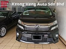 2013 Toyota Vellfire 3.5 Z G Edition MPV