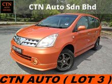 2008 Nissan Grand Livina 1.8 (A) Luxury SPEC PREMIUM BODYKIT SPOILER SPORT RIM TRUE YEAR MAKE