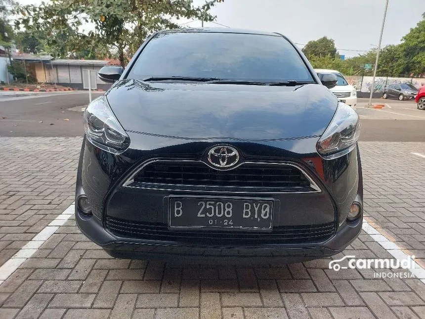Jual Mobil Toyota Sienta 2018 V 1.5 di Jawa Barat Manual MPV Hitam Rp 158.000.000