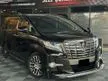 Used 2015 Toyota Alphard 2.5 G SA MPV / Low Mileage / Twin Power Door / Twin Sun Roof / Ambient Light / Entertainment System / Perfect Condition / C2Beliv