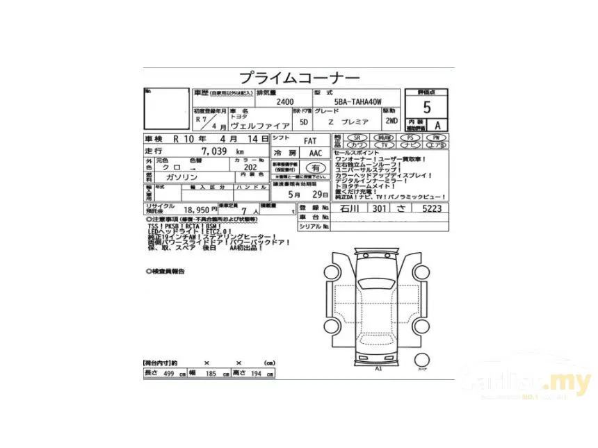 2025 Toyota Vellfire Z Premier MPV