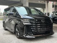 5A BLACK SEAT 2025 Toyota Vellfire 2.4 Z Premier PANROOF MODELISTA BODYKIT FULL SPEC MPV