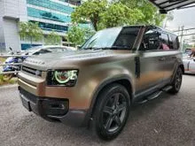 2021 Land Rover Defender 110 2.0 P300 SE (A) 7SEATER PANORAMICROOF BLACKLEATHERSEATS MERIDIAN AIRSUSPENSION 360CAMERA SIDESTEP DIGITALMETER