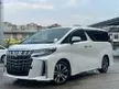 Recon SUPER OFFER RECON 2021 Toyota Alphard 2.5 G S C Package MPV 4.5 GRED , DIM BSM , SUNROOF ,3 LED HEAD LAMP , 5 YEARS WARRANTY , FREE SERVICE . - Cars for sale