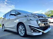 2018 Toyota Vellfire 2.5 X EDITION MODELLISTA KIT UNREG