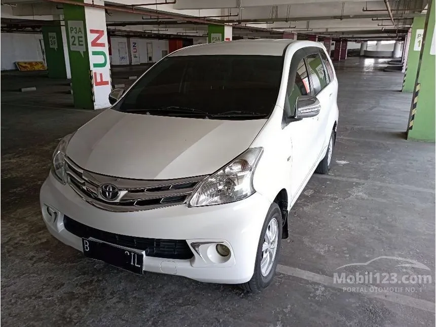 Jual Mobil Toyota Avanza 2014 G 1.3 di Jawa Barat Manual MPV Putih Rp 110.000.000