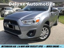 2016 Mitsubishi ASX 2.0 NEW FACELIFT NAVI GPS SPEC WITH TOUCH SCREEN AND DVD PLAYER TIPTOP CONDITION