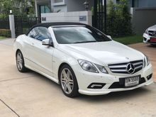 2010 Mercedes-Benz E250 CGI BlueEFFICIENCY 1.8 W207 (ปี 10-16) Avantgarde Cabriolet AT