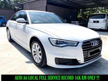 2017 Audi A6 1.8 TFSI 16K KM FACELIFT QUATTRO FULL SERVICE RECORD