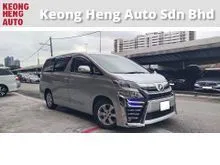 2013 Toyota Vellfire 2.4 X MPV (A) REG OCT 2018, 1 CAREFUL OWNER, L/MIL - 128K KM, 8 SEAT, 2 P/DOOR, 360 CAMERA, FREE 1 YEAR CAR WARRANTY, 16 S/RIMS