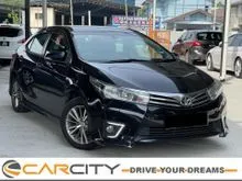 Y 2017 Toyota Corolla Altis 1.8 G Sedan LOW MILLEAGE HIGH SPEC
