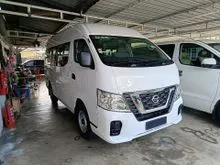 2019 Nissan NV350 URVAN 2.5 HIGH ROOF (M) TIPTOP