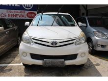 2012 Toyota Avanza 1.3 E MPV (A) USED CAR