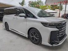 2023 Toyota Vellfire 2.4 Z Premier MPV / GRADE 4.5 / ORI MODELISTA KITS / HUD / BSM / DIM / 360 CAM