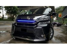 Toyota Vellfire 3.5 MODELLISTA 1 YEAR WARRANTY 2013,NEW FACELIFT,2 PILOT SEATS,2 POWER DOORS,SUN MOON ROOF,2 DVD PLAYERS,POWER BOOT,ONE DATO OWNER