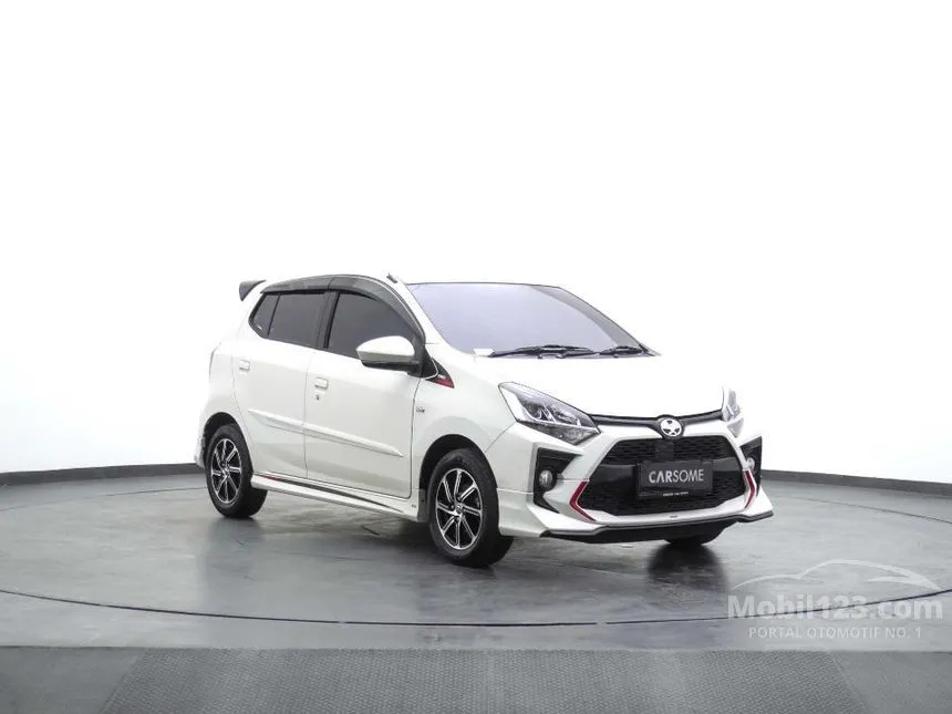 Jual Mobil Toyota Agya 2021 TRD 1.2 di Jawa Barat Automatic Hatchback Putih Rp 133.000.000