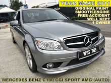 2011 Mercedes-Benz C180 CGI SPORT AMG (A) EXCELLENCE CONDITION