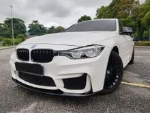 2018 BMW 318i 1.5 Luxury Sedan, M3 BODYKIT, NAPPA LEATHER SEAT, LOW MILEAGE, SERVICE ON TIME, TIPTOP CONDITION