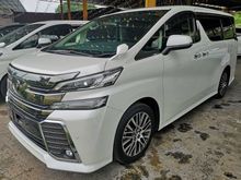 2016 Toyota Vellfire 2.5 Z G Edition MPV